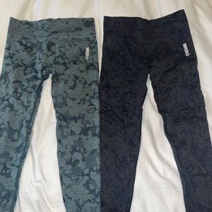 gymshark leggings bundle! both size medium